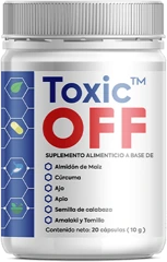 Toxic OFF — envase del suplemento
